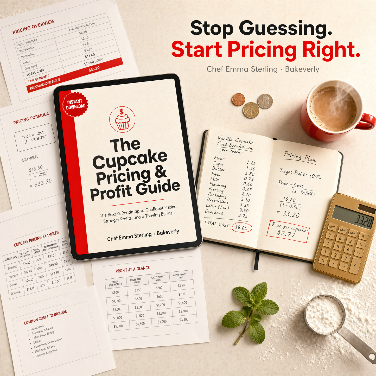 The Cupcake Pricing & Profit Guide