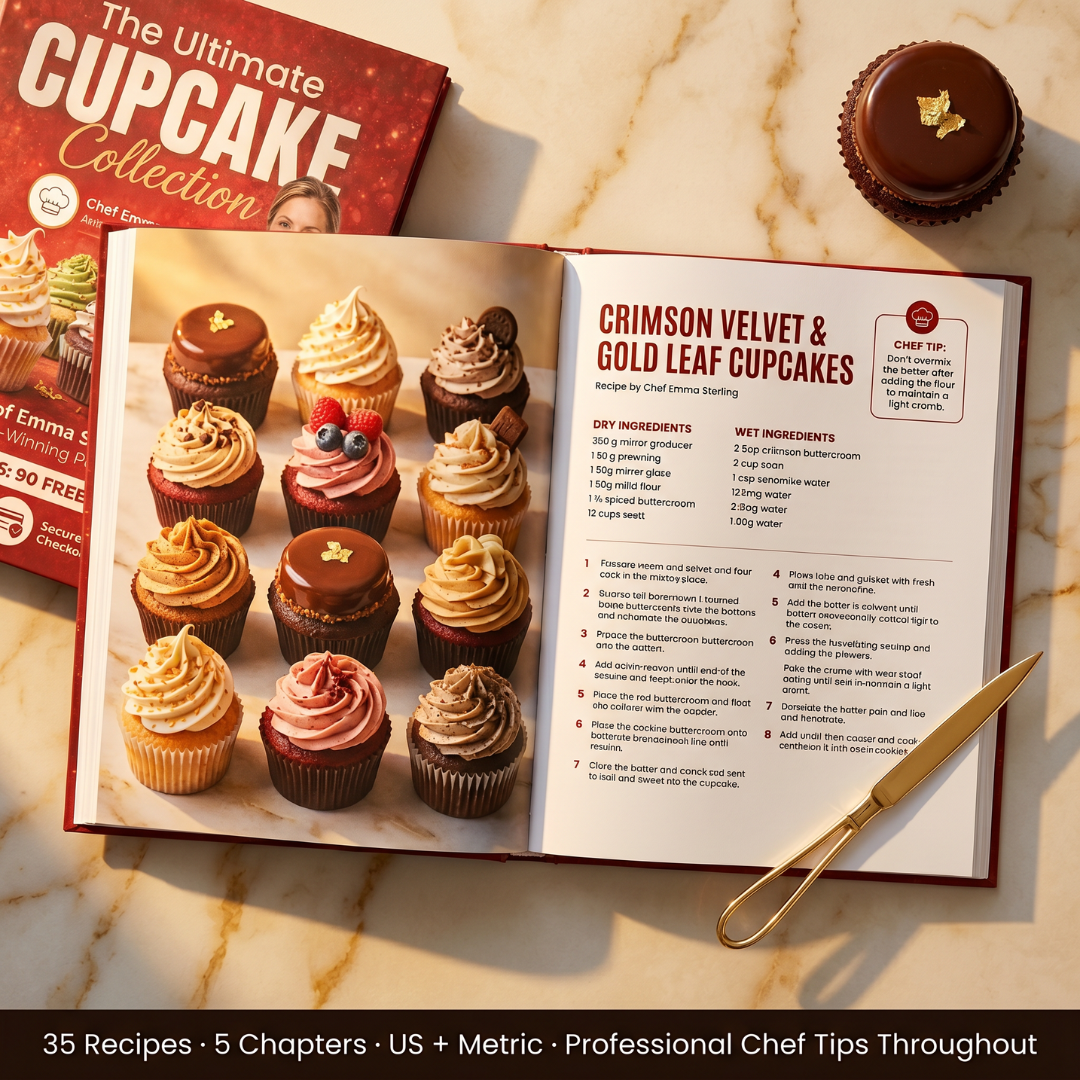 The Ultimate Cupcake Collection — Physical Hardcopy Edition