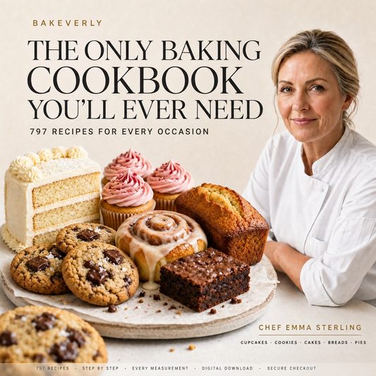 The Only Baking Cookbook You'll Ever Need