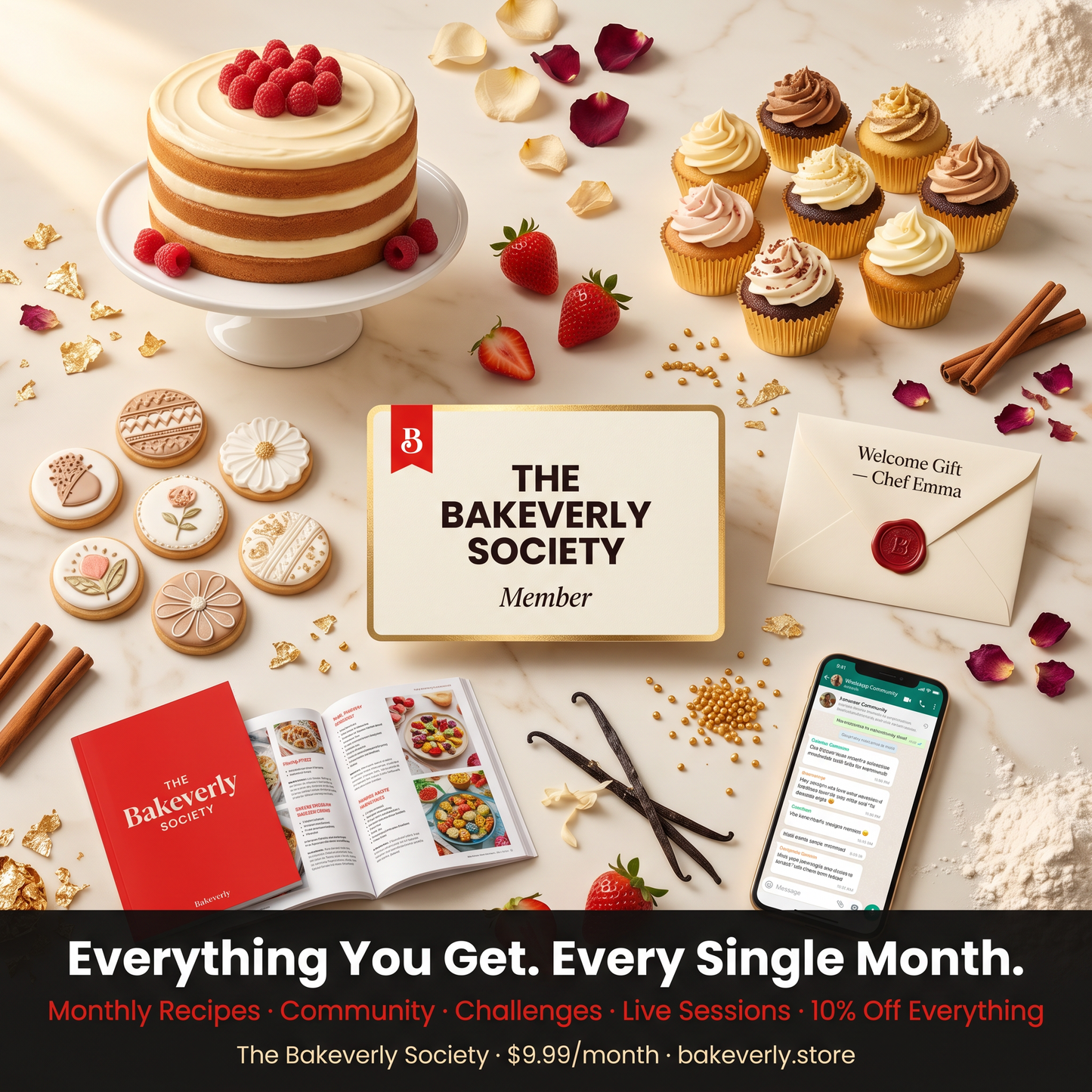 The Bakeverly Society — Monthly Membership
