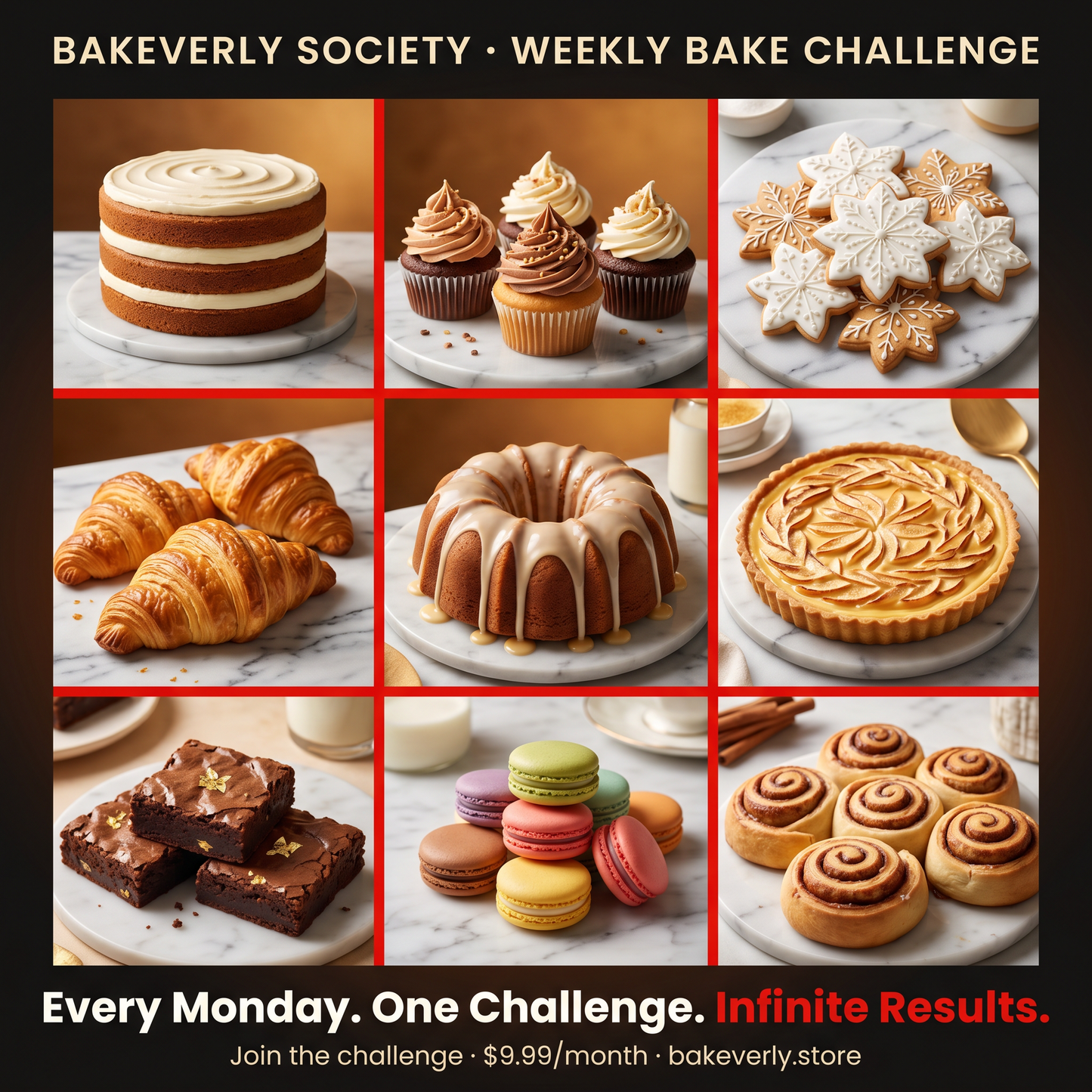 The Bakeverly Society — Monthly Membership