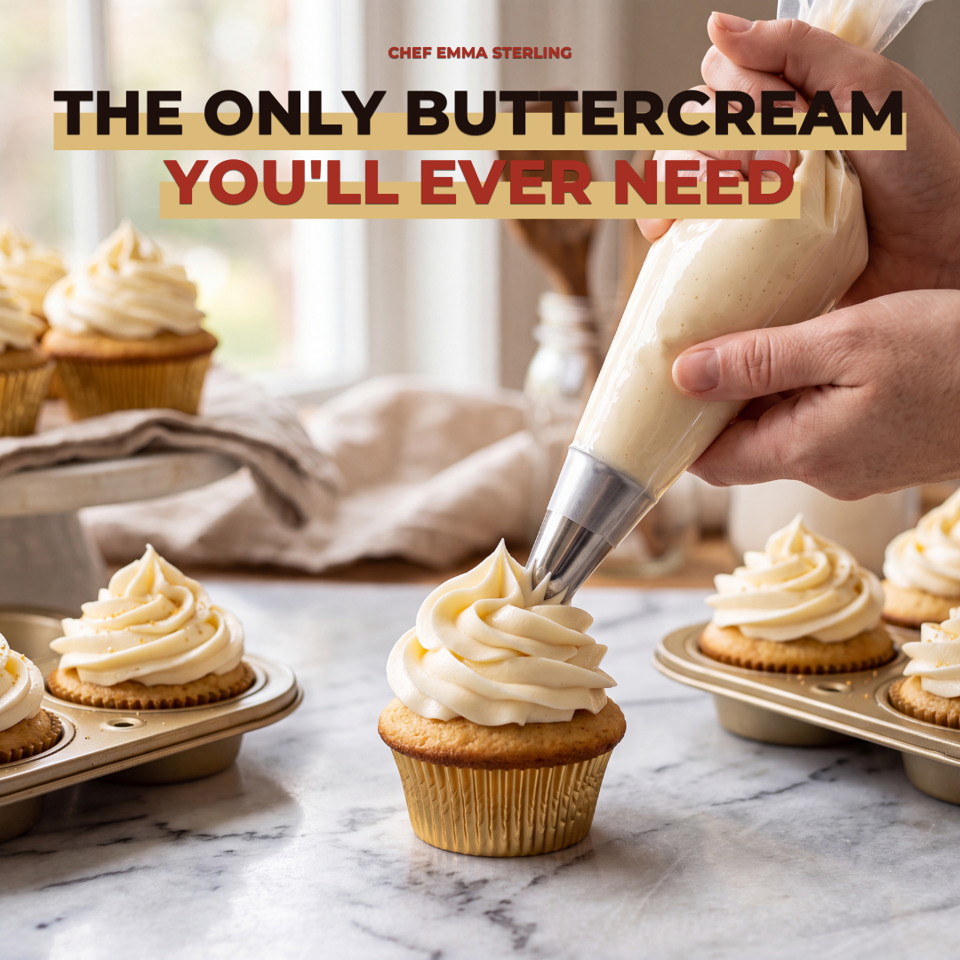 The Only Buttercream You'll Ever Need