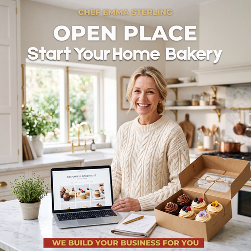 Open Place — Start Your Home Bakery (Complete Done-With-You System)
